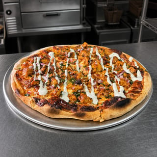Buff Chicken Ranch Pizza