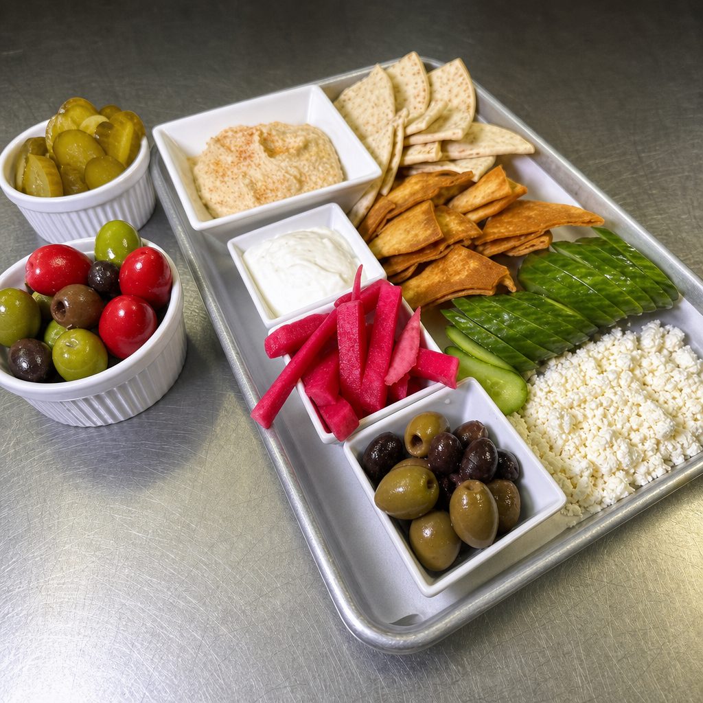 Hummus Platter.